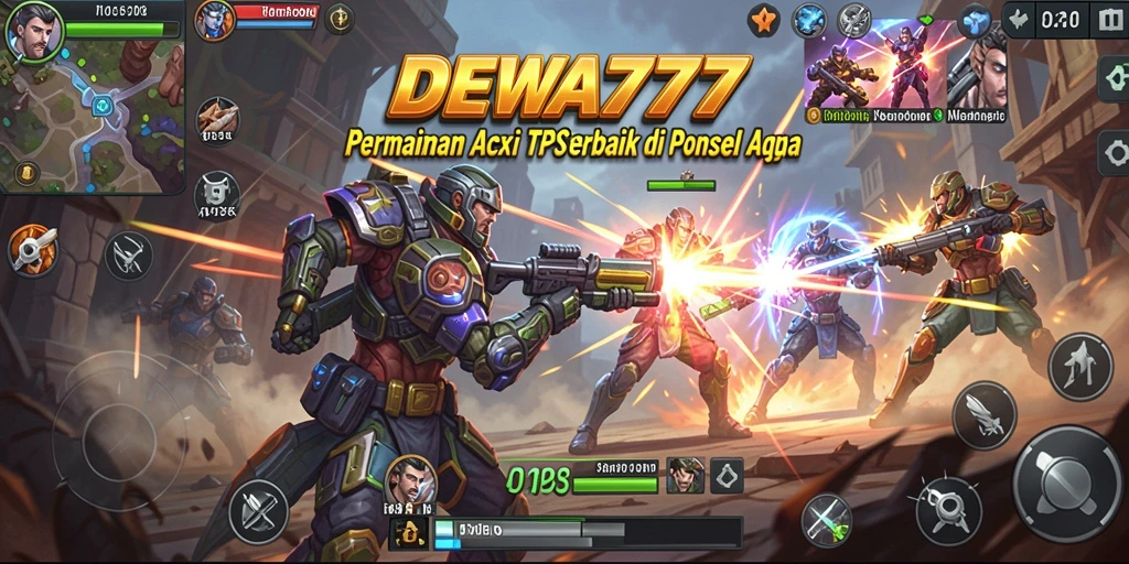 Gameplay mendebarkan dalam DEWA777 dengan aksi tembak-tembakan menarik.