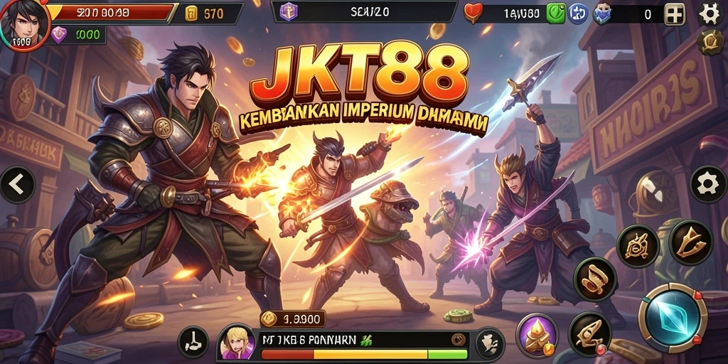 Tampilan gameplay seru di JKT88 dengan strategi yang mendalam.