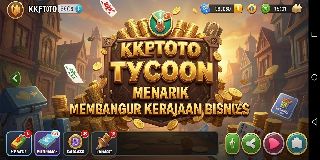 Tampilan gameplay KPKTOTO yang menarik dan strategis di dunia Tycoon.