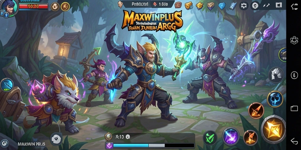 Gameplay ARPG yang mendebarkan di MAXWINPLUS dengan pertarungan epik.