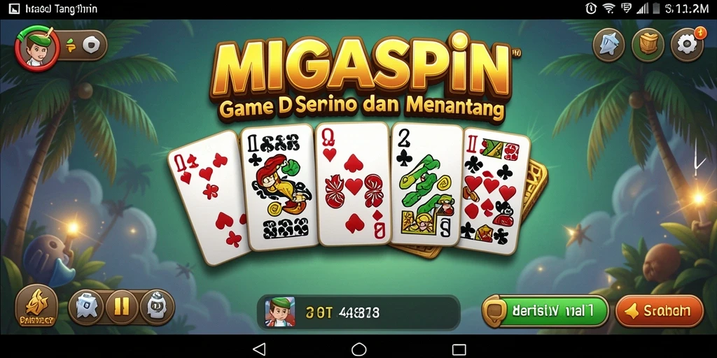Tampilan gameplay <strong>MIGASPIN</strong> yang seru dan kompetitif.